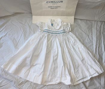 robe Cyrillus  9 mois