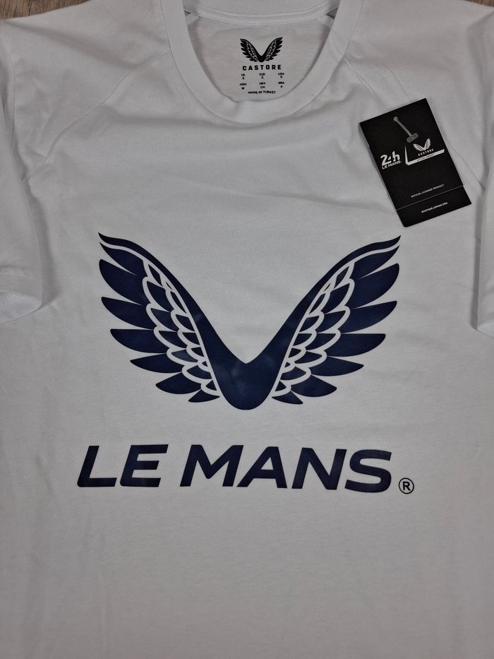 Tshirt Castore x 24H Le Mans Blanc – Officiel, Neuf avec Étiquette 🏁 - photo numéro 9