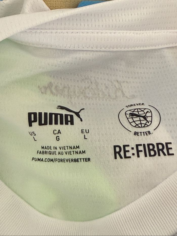 Maillot Manchester City Puma Extérieur – Taille L - photo numéro 8
