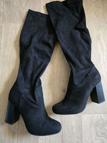 Botte haute noire