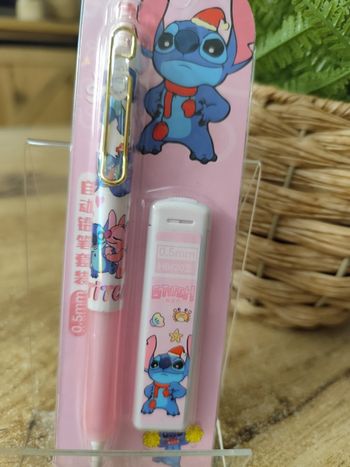 crétarium avec recharge Disney Stitch rose
