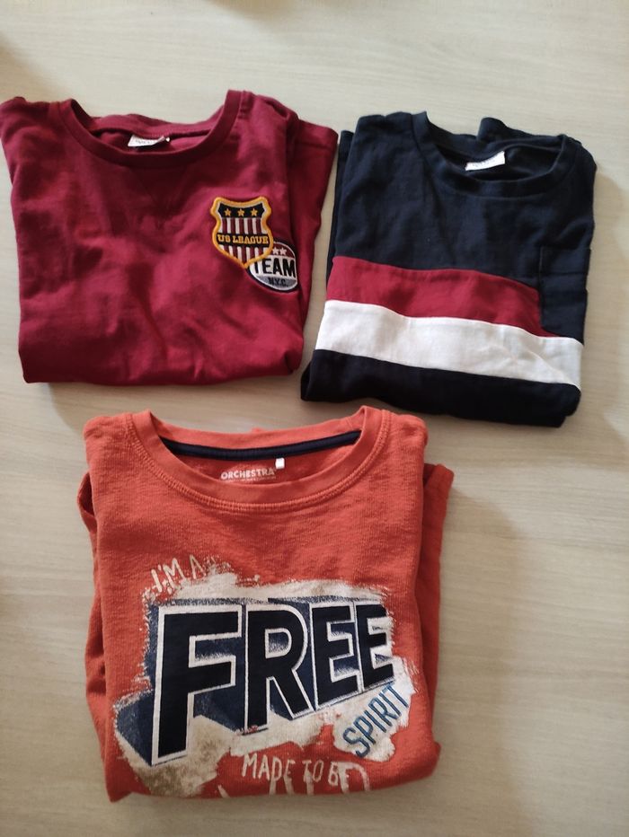 Lot 3 tee-shirts ML
