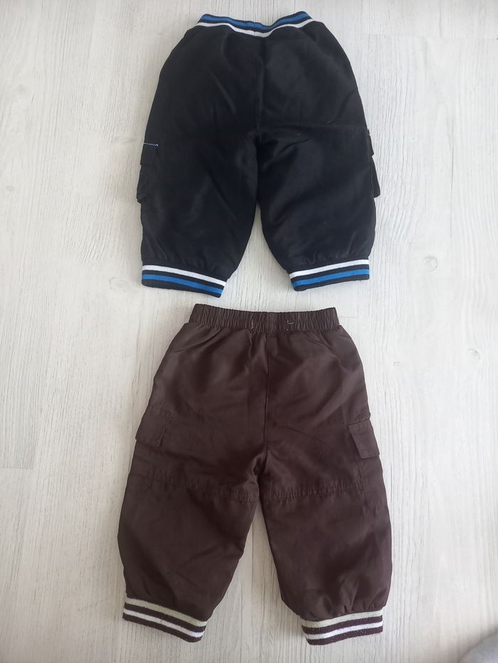Lot de 2 pantalons 12 mois - photo numéro 6