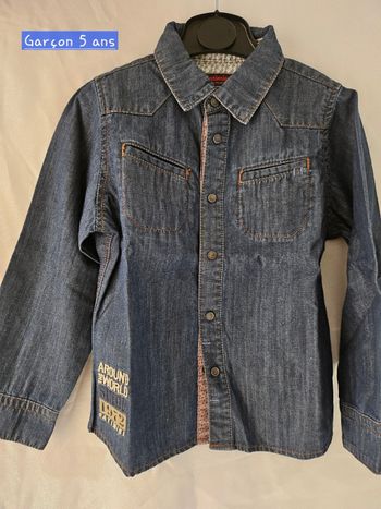 Chemise ML 5 ans