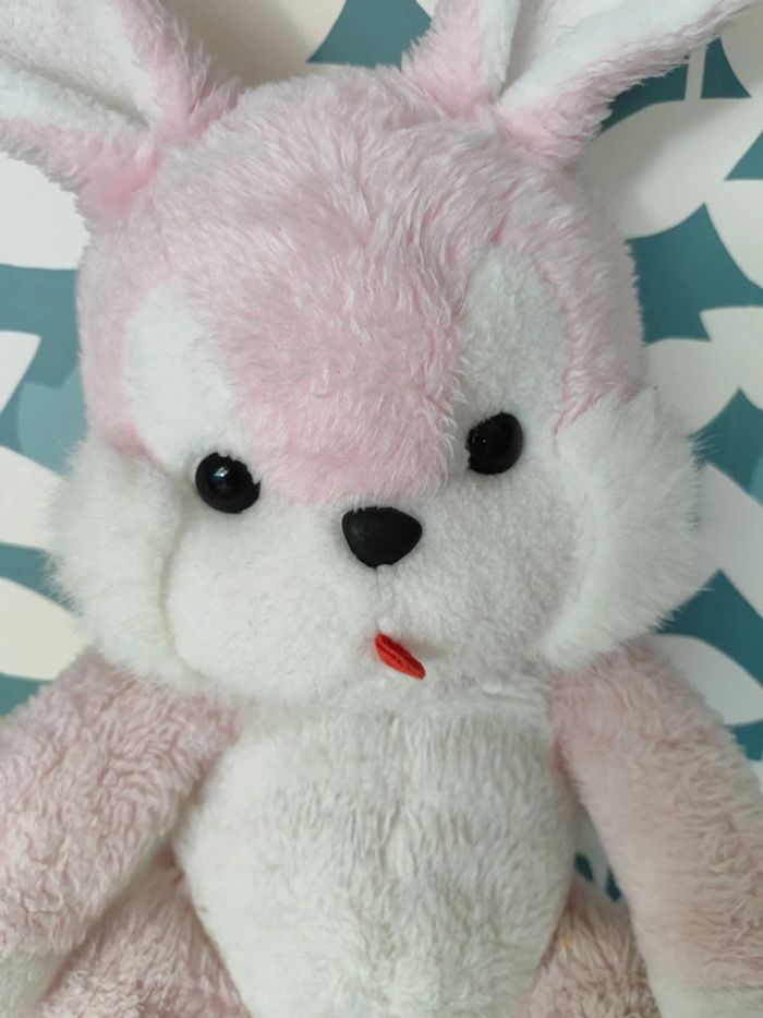 Peluche lapin nounours - photo numéro 2