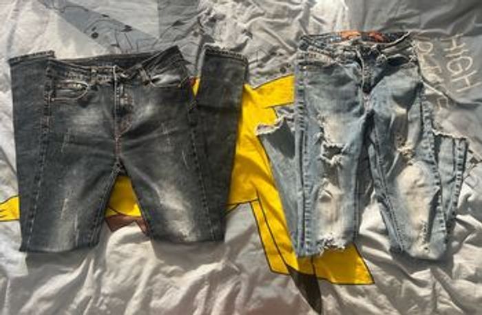 Lot 7 jeans T36/S - photo numéro 5
