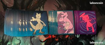 Lot de 110 Sleeves Officielles Pokémon Mew et Mewtwo 🔥