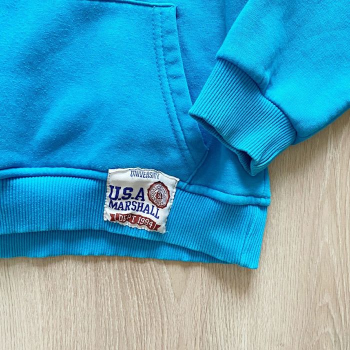 University USA Marshall Hoodie sweat bleu Homme Exclusive Streetwear (Taille L) - photo numéro 5