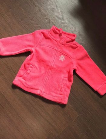 Veste polaire bébé fille