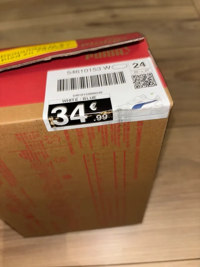 Basket puma, taille 24 - photo numéro 8