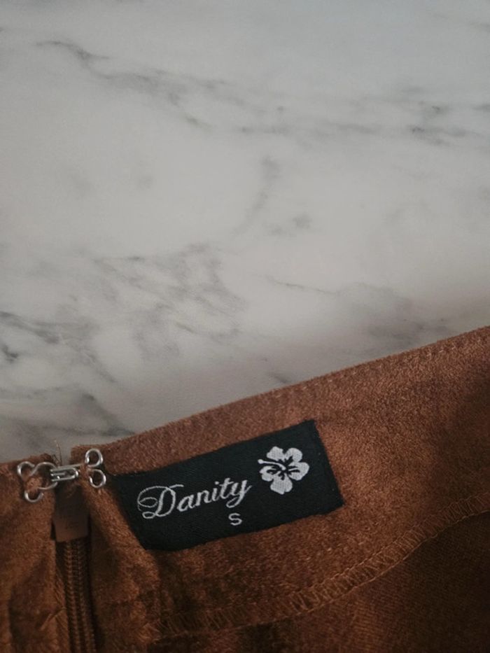 Danity jupe aspect velours taille S - photo numéro 6