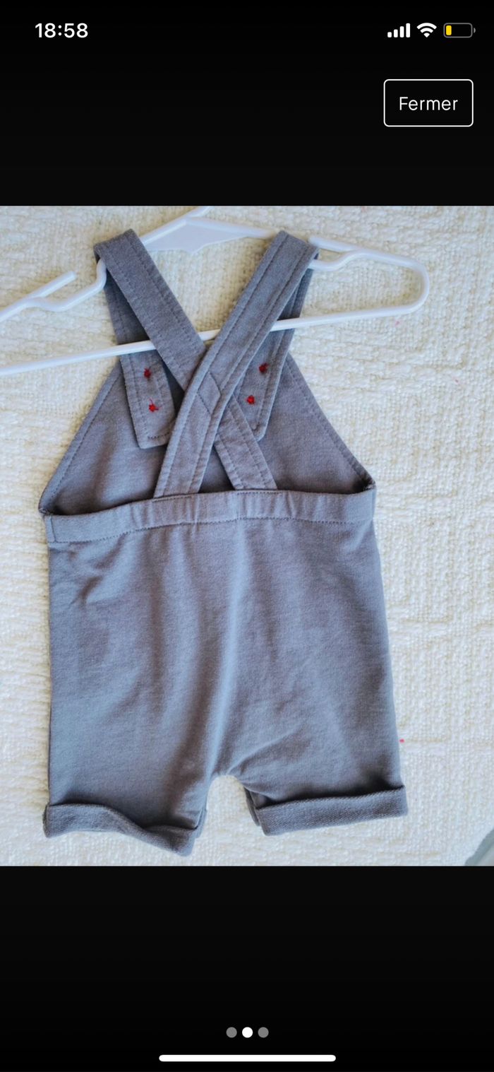 Combinaison short 3 mois - photo numéro 2