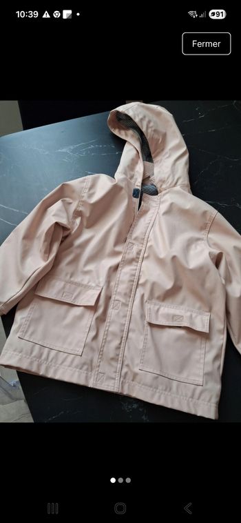 Imperméable petit bateau 