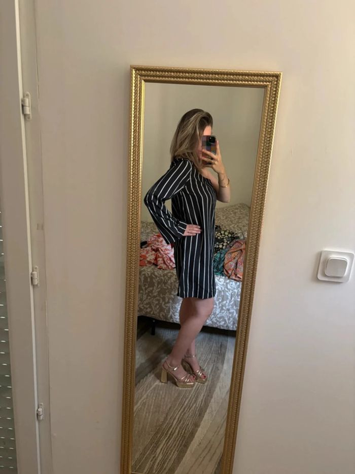 Pantalon wide legs et blouse assortie 38 - photo numéro 5