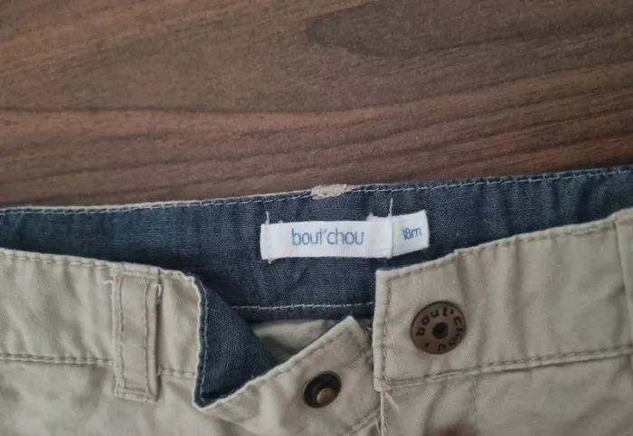 Lot 4 pantalons/bermudas ete bébé taille 18 24 mois - photo numéro 4