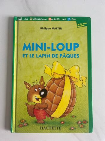 Livre Mini- Loup et le Lapin de Pâques