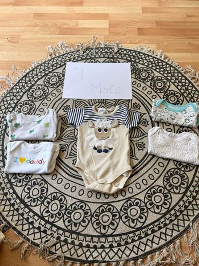 Lot 10 body manche courte - photo numéro 2