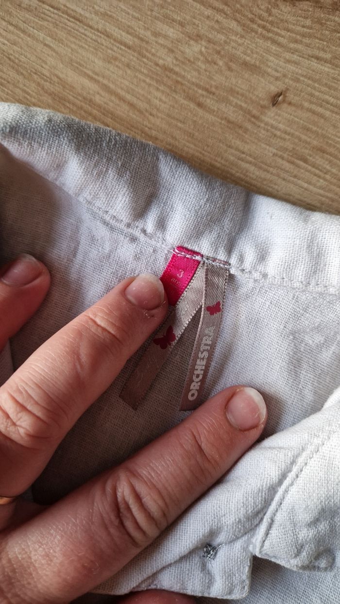 Veste blazer en lin orchestra 3 ans très bon état - photo numéro 4