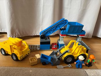 Lego duplo la carrière avec tapies roulant 4987