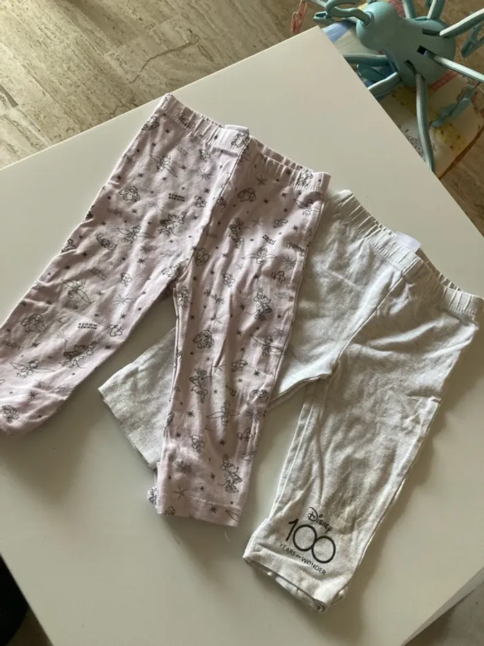 Lot de deux legging court , 23 mois