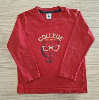 T shirt ML Petit Bateau 4ans
