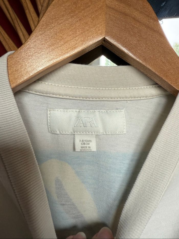Tee shirt Zara 7/8 ans TBE - photo numéro 3