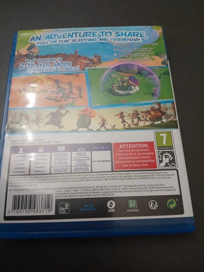 Asterix et obelix  XXL3 ps4 - photo numéro 2