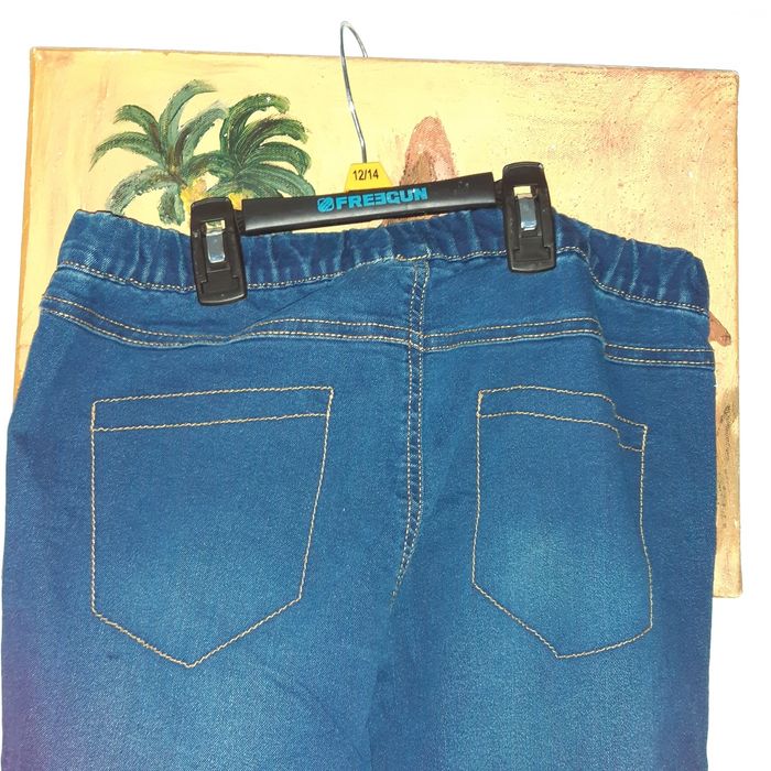 Jean stretch  t.38.taille élastique - photo numéro 2