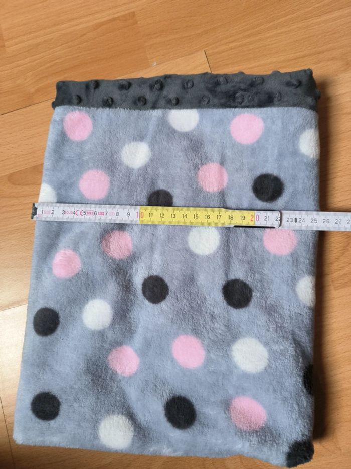 Snood gris et rose - photo numéro 4