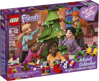 calendrier de l'Avent Friends LEGO Friends 41353