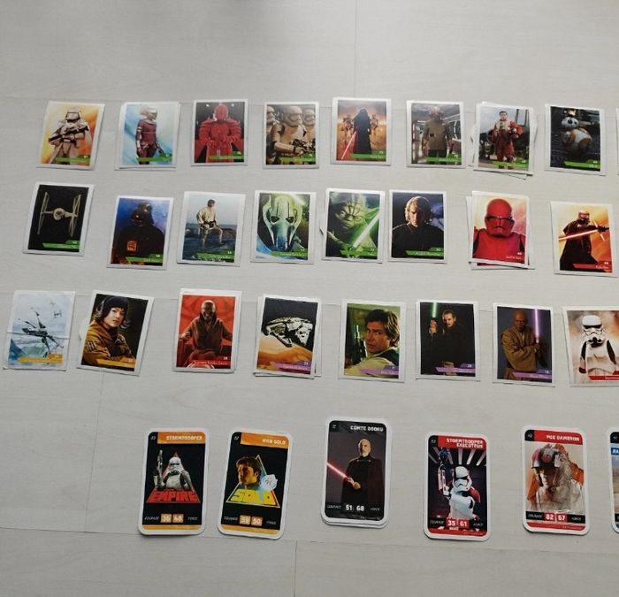 Lot d'images stickers STARS WARS - photo numéro 4