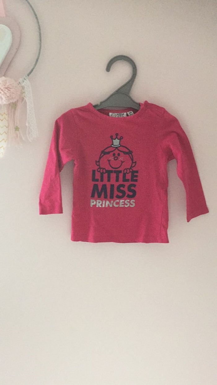 T shirt manches longues madame princesse