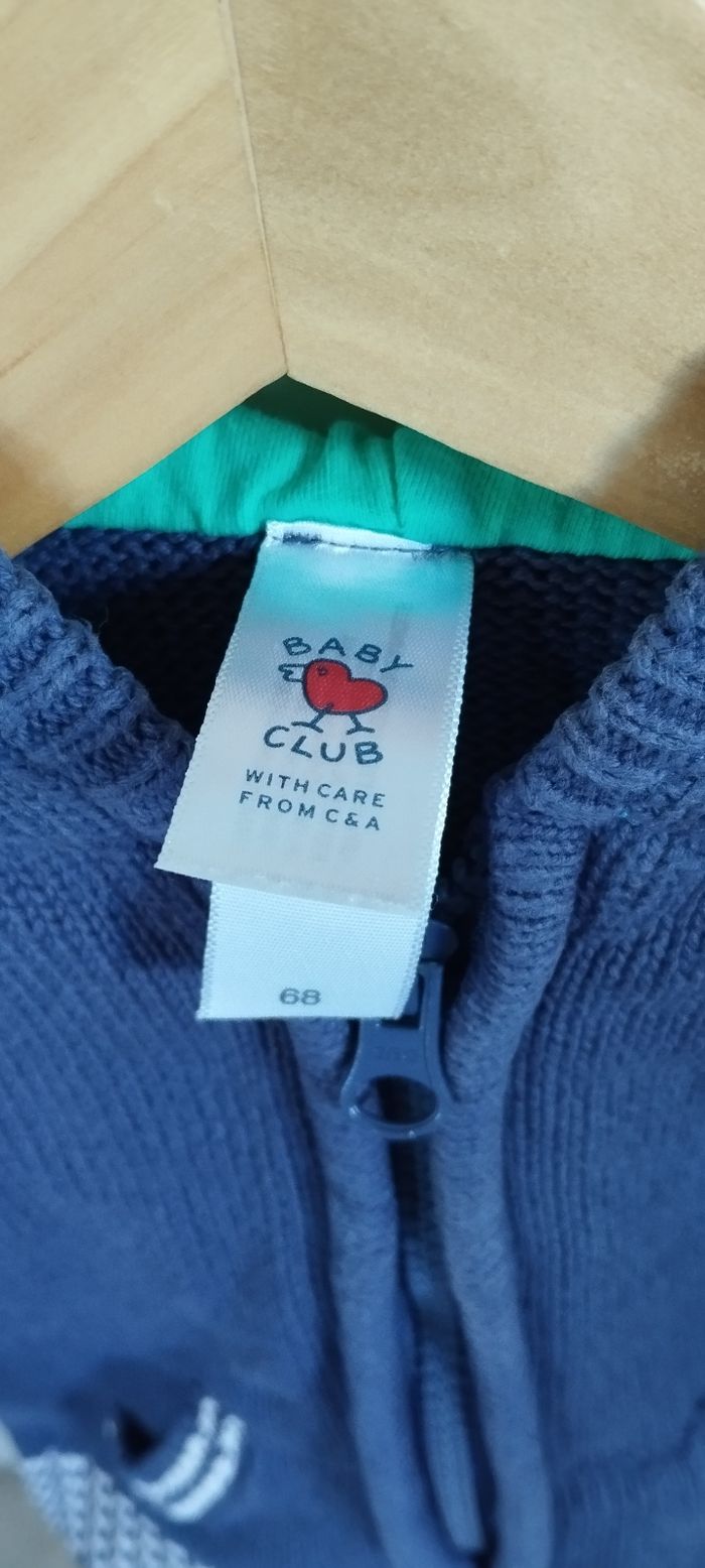 Gilet garçon 6 mois C&A - photo numéro 2