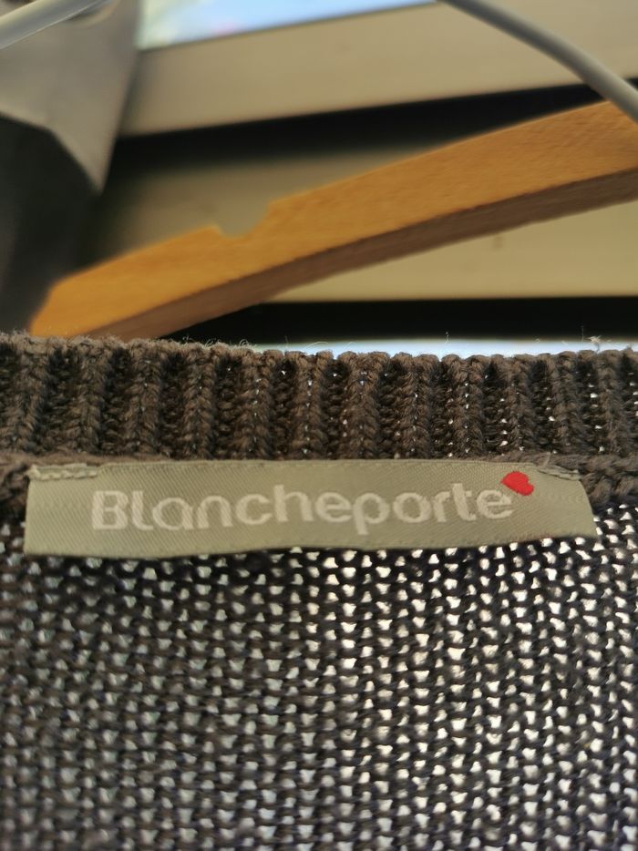 Pull col V Blancheporte t 50 - photo numéro 2