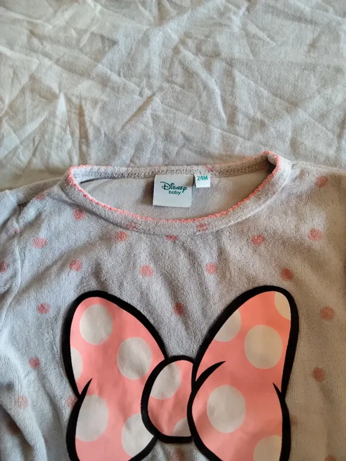 Pyjama 2 pieces Minnie 24 mois - photo numéro 2