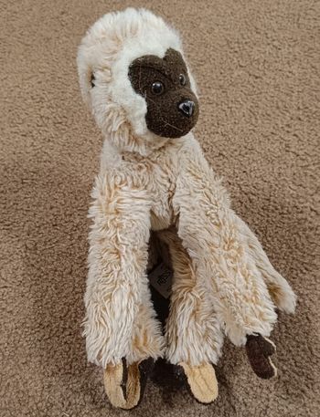 Peluche singe silverio