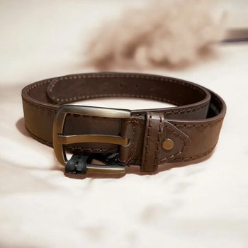Ceinture en cuir véritable, authentique et durable – Accessoire élégant et intemporel taille 115 cm