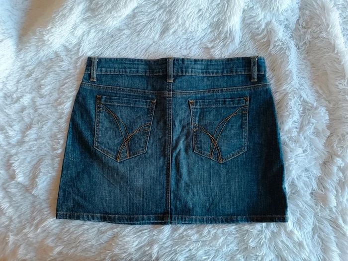 Mini-jupe en jean T. 42 Autre ton - photo numéro 6