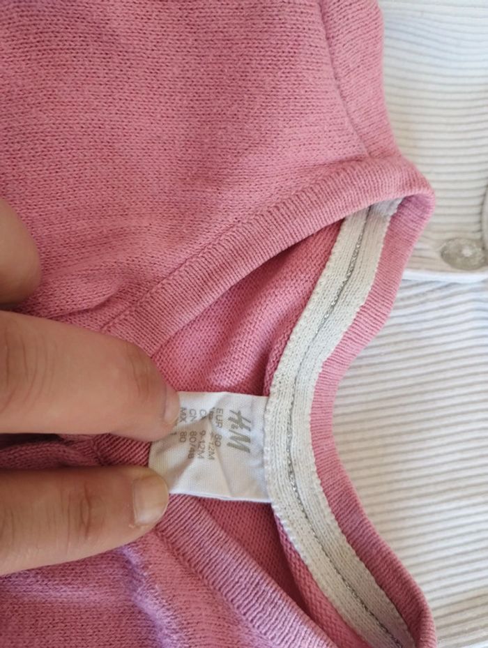 Lot 5 gilets + 1 boléro - photo numéro 4