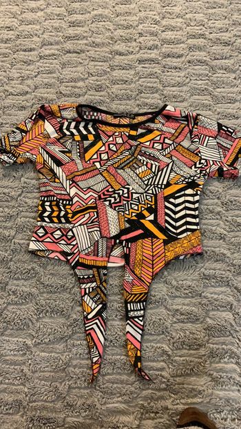 Haut Atmosphère à nouer à la taille 34