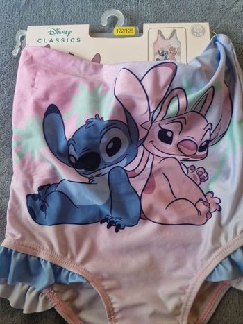 Maillot de bain Stitch et Angel 122cm-128 cm