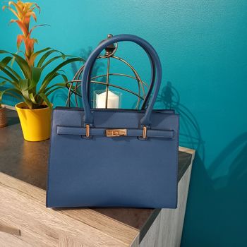 Sac à main bleu