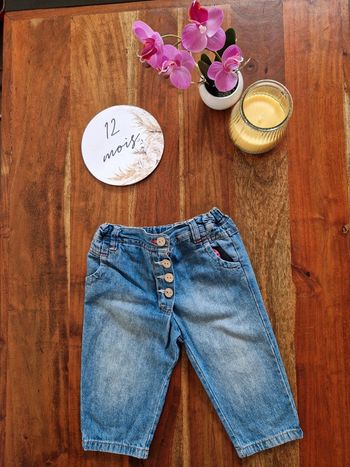 Pantalon fille 12 mois