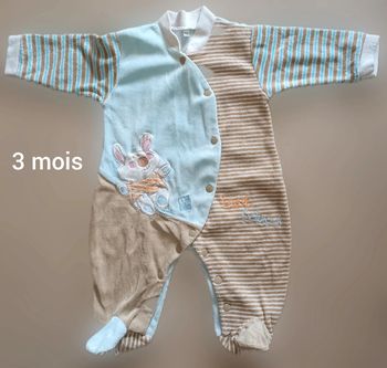 Grenouillère pyjama 3 mois