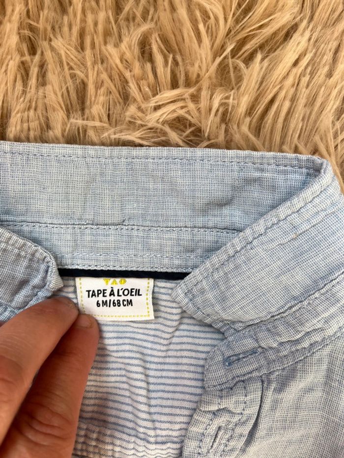 Chemise bleu ciel - photo numéro 3