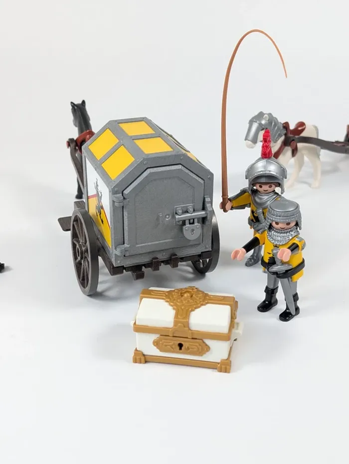 Playmobil Convoi et Trésor des chevaliers - photo numéro 4
