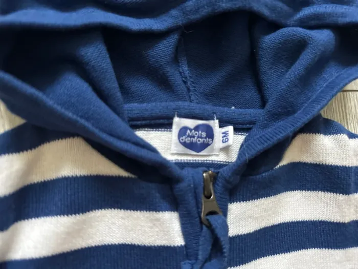 Gilet mot d’enfants 6mois - photo numéro 2