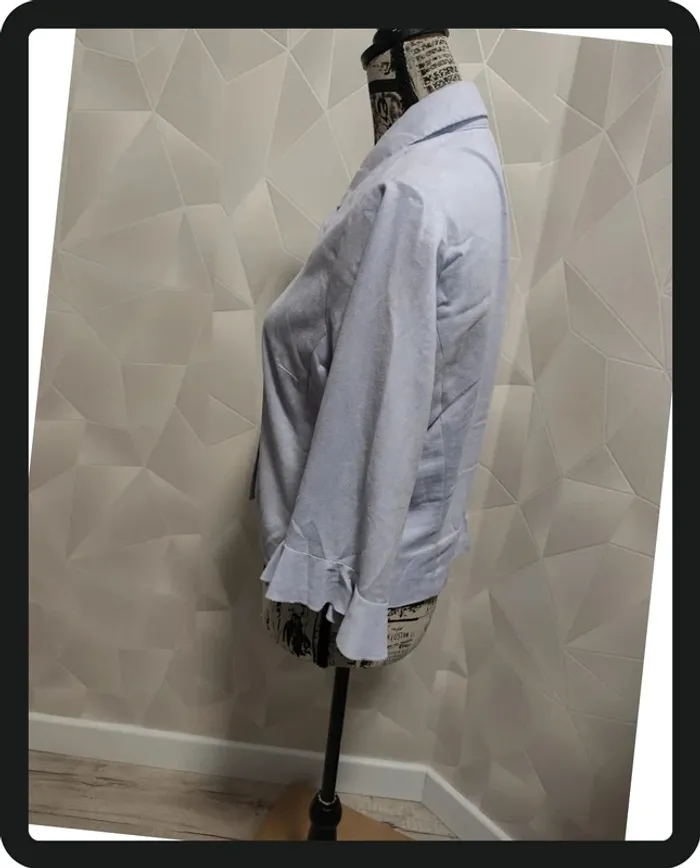 Veste chemise  lila - photo numéro 3