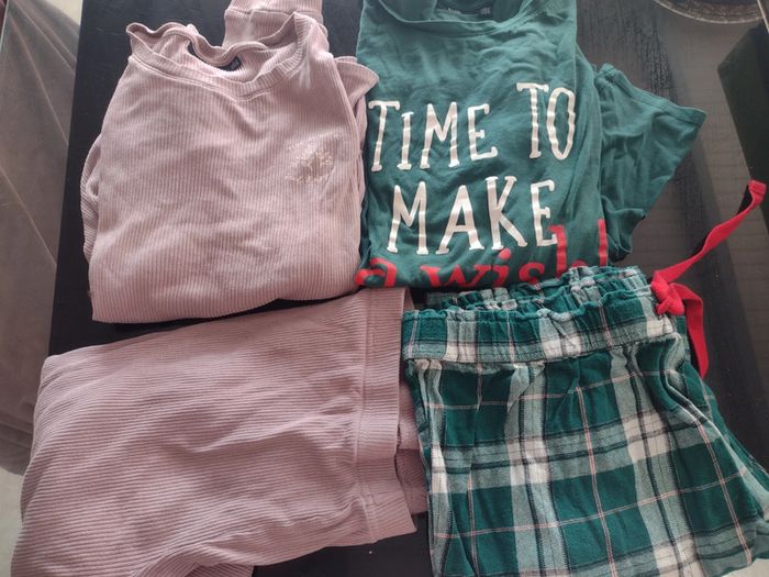 Lot pyjama fin femme taille L et XL kiabi