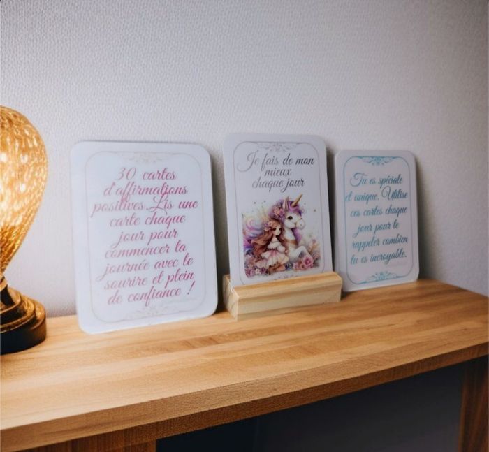 Cartes d'affirmations positives, Jeu éducatif bienveillant - photo numéro 3